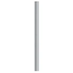 Klobenpfosten Für Einzeltor Madrid Verzinkt Z. Einbetonieren Ø 6 Cm Höhe 135 Cm