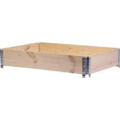 Dobar Pflanzbeet-Umrandung Holz Natur 120 X 80 X 20 Cm