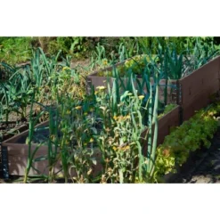 Dobar Pflanzbeet-Umrandung Holz Grau 120 X 80 X 20 Cm -Günstiges Heissner Geschäft 2433878 3856 4