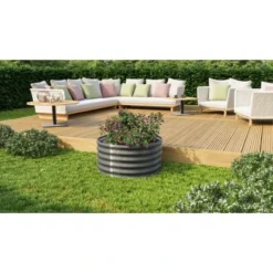 Vitavia Hochbeet 401 Vita Rund Granit B 82cm X L 162 Cm X H 40 Cm -Günstiges Heissner Geschäft 256261 2298 40004034 1 1