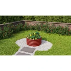 Vitavia Hochbeet 401 Vita Rund Rubin B 82cm X L 162 Cm X H 40 Cm -Günstiges Heissner Geschäft 256268 2298 40004030 2 1