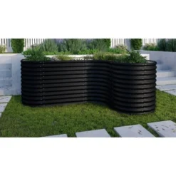 Vitavia Hochbeeterweiterung Curve 858 Schwarz 80 Cm X 80 Cm X 86 Cm -Günstiges Heissner Geschäft 257530 2298 250807 1