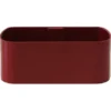 KalaMitica Kunststoffgefäß Mit Magnet Kasten 22 Cm X 12 Cm Rot