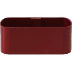 KalaMitica Kunststoffgefäß Mit Magnet Kasten 22 Cm X 12 Cm Rot