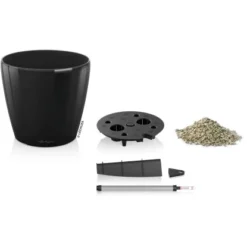 Lechuza Pflanzgefäß Classico Premium Ø 60 Cm X 56 Cm Schwarz Hochglanz -Günstiges Heissner Geschäft 261152 4186 2