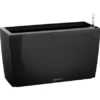 Lechuza Pflanzgefäß Cararo Premium 75 Cm X 30 Cm Schwarz Hochglanz