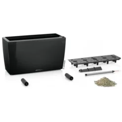 Lechuza Pflanzgefäß Cararo Premium 75 Cm X 30 Cm Schwarz Hochglanz -Günstiges Heissner Geschäft 261715 4186 2