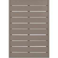 Andrewex Sichtschutzzaunelement Faro Grau Lackiert 130 Cm X 90 Cm FSC®