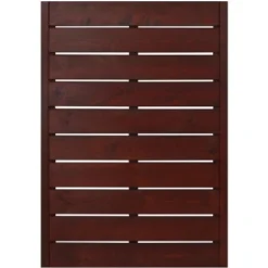 Andrewex Sichtschutzzaunelement Faro Braun Lackiert 130 Cm X 90 Cm FSC®