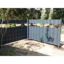 Doppelstabmattenzaun Metall 83 Cm X 201 Cm Anthrazit -Günstiges Heissner Geschäft 2663565 A01