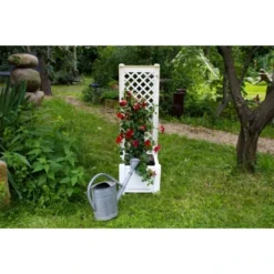 KHW Pflanzkasten Klein Mit Spalier Weiß -Günstiges Heissner Geschäft 2749075 4164 10