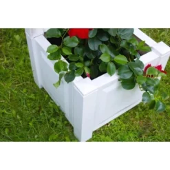 KHW Pflanzkasten Klein Mit Spalier Weiß -Günstiges Heissner Geschäft 2749075 4164 3