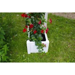 KHW Pflanzkasten Klein Mit Spalier Weiß -Günstiges Heissner Geschäft 2749075 4164 7