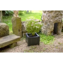 KHW Pflanzkasten Quadratisch Anthrazit -Günstiges Heissner Geschäft 2749166 4164 4