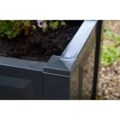 KHW Pflanzkasten Quadratisch Anthrazit -Günstiges Heissner Geschäft 2749166 4164 6
