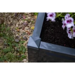 KHW Pflanzkasten Quadratisch Anthrazit -Günstiges Heissner Geschäft 2749166 4164 8