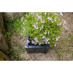 KHW Pflanzkasten Quadratisch Anthrazit -Günstiges Heissner Geschäft 2749166 4164 9