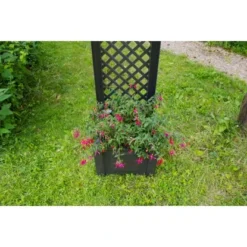 KHW Pflanzkasten Klein Mit Spalier Anthrazit -Günstiges Heissner Geschäft 2749265 4164 5