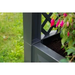 KHW Pflanzkasten Klein Mit Spalier Anthrazit -Günstiges Heissner Geschäft 2749265 4164 6