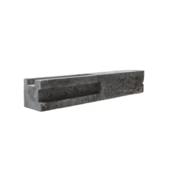 Betonzaun-Eckpfosten Doppelseitig 80 Cm