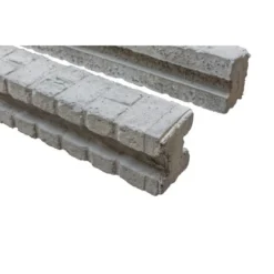 Betonzaun-Zwischenpfosten "Klassik-Stein" 245 Cm