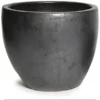 M Collections Pflanztopf Glasiert Egg Pot Ø 38 Cm X 32 Cm Schwarz -Günstiges Heissner Geschäft 2779908 4635 S 01