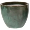 M Collections Pflanztopf Glasiert Egg Pot Ø 48 Cm X 41 Cm Grün -Günstiges Heissner Geschäft 2800696 4635 S 01