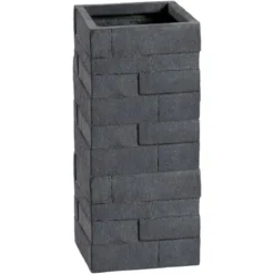 OBI Pflanztopf Gourdon 27,5 Cm X 59,5 Cm Anthrazit