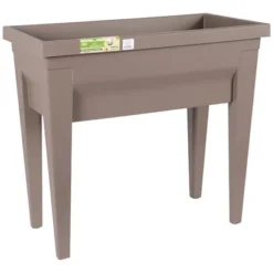 Eda Hochbeet Veg & Table City 76 Cm X 68,5 Cm X 38 Cm Taupe
