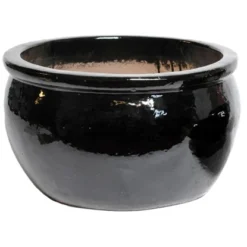 Glazed Bavaria Shiny Black D26H17