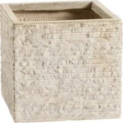 Pflanztopf Bernay 27 Cm X 29 Cm X 29 Cm Beige