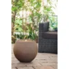 Heissner Terrassenbrunnen-Set Ball Grey LED Terracotta -Günstiges Heissner Geschäft 32 01660117 stibi heissner