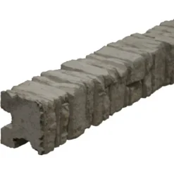 Betonzaun Mediterran Eckpfosten 305 X 12 X 12,5 Cm Nostalgie