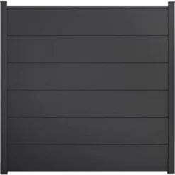 GroJa BasicLine Stecksystem Komplettset Anthrazit 180 X 180 Cm