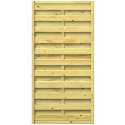 Sichtschutzzaun Element Lettland Gerade 89 Cm X 179 Cm FSC®