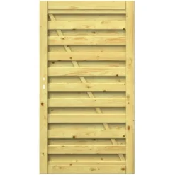 Sichtschutzzaun Element Lettland Tor Für Einsteckschloss 98 Cm X 179 Cm FSC®