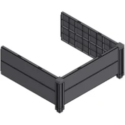 KHW Hochbeet Demeter Erweiterungsset 31 Cm X 82 Cm X 82 Cm