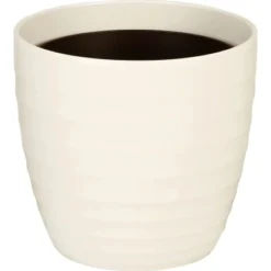 Scheurich Übertopf 923 Ø 28 Cm Panna Mit Teku Innencontainer