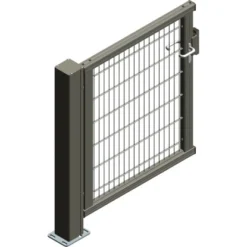 Alberts Anschlusstor Mosaik DSM 120 Cm X 100 Cm Rechts Anthrazit