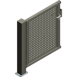 Alberts Anschlusstor Mosaik Lochblech 120 Cm X 100 Cm Rechts Anthrazit