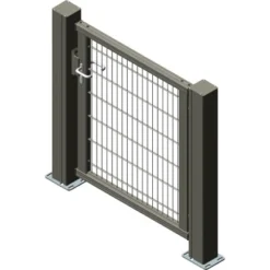 Alberts Einzeltor Mosaik DSM 120 Cm X 160 Cm Links Anthrazit