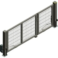 Alberts Doppeltor Mosaik DSM 334 Cm X 180 Cm Rechts Anthrazit