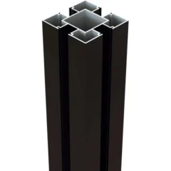 Osmo Aluminiumpfosten Typ B 250 Cm X 9 Cm X 9 Cm Anthrazit