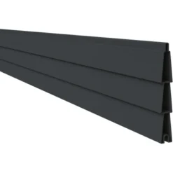 Osmo Alu-Fence Juel Einzelprofil 184 Cm X 14 Cmx 1,9 Cm Anthrazit