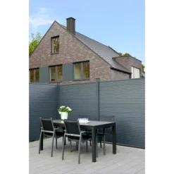 Osmo Sichtblende Alu-Fence Juel 184 Cm X 182 Cm X 1,9 Cm Anthrazit -Günstiges Heissner Geschäft 4006850067466 3227 AB 01