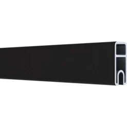 Osmo Alu-Fence Juel Abschlussprofil 184 Cm X 4,1 Cm X 1,9 Cm Anthrazit