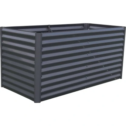 Metall-Hochbeet Anthrazit 150 Cm X 70 Cm X 70 Cm 5 Metall-Hochbeet Anthrazit 150 Cm X 70 Cm X 70 Cm – Bild 3