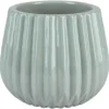 Pflanztopf Minimalist Zen Keramik Ø 20,5 Cm Mintgrau