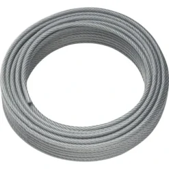 Drahtseil Ø 2/3 Mm X 20 M Grau
