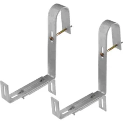 Balkonkastenhalter 2er-Set Feuerverzinkt 220 Mm